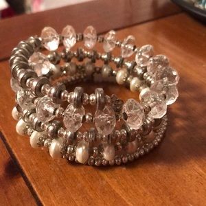 Diamond 💍 pearl bracelet